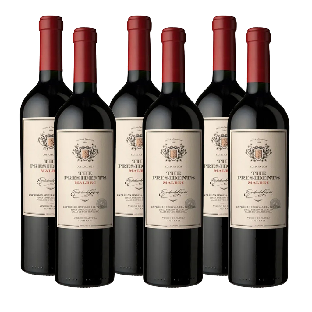 Escorihuela Gascon "The President`s Malbec" 750ml (6 Bottles)