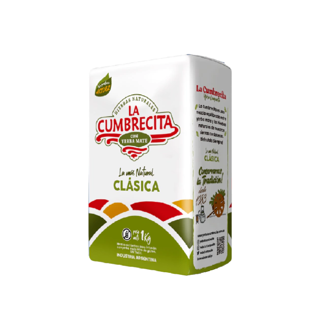 Yerba Mate Tradicional La Cumbrecita 500g/1.1lb