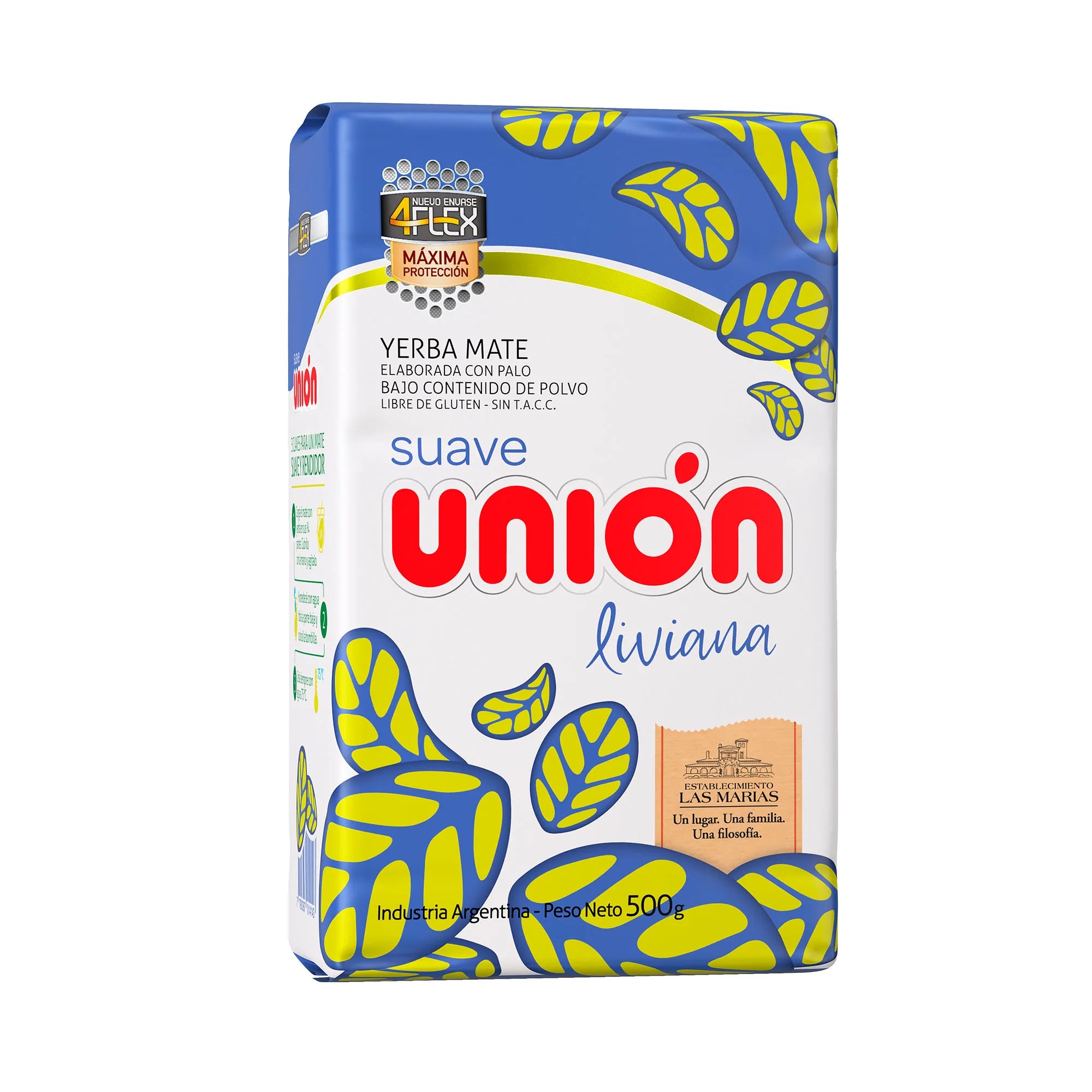 Unión Yerba Mate Low Dust Light Blend 500g / 1.1 lb
