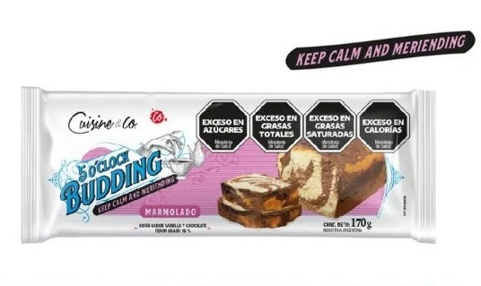 Cuisine & Co. Marble Pound Cake Budín Marmolado - 170g/0.37lb