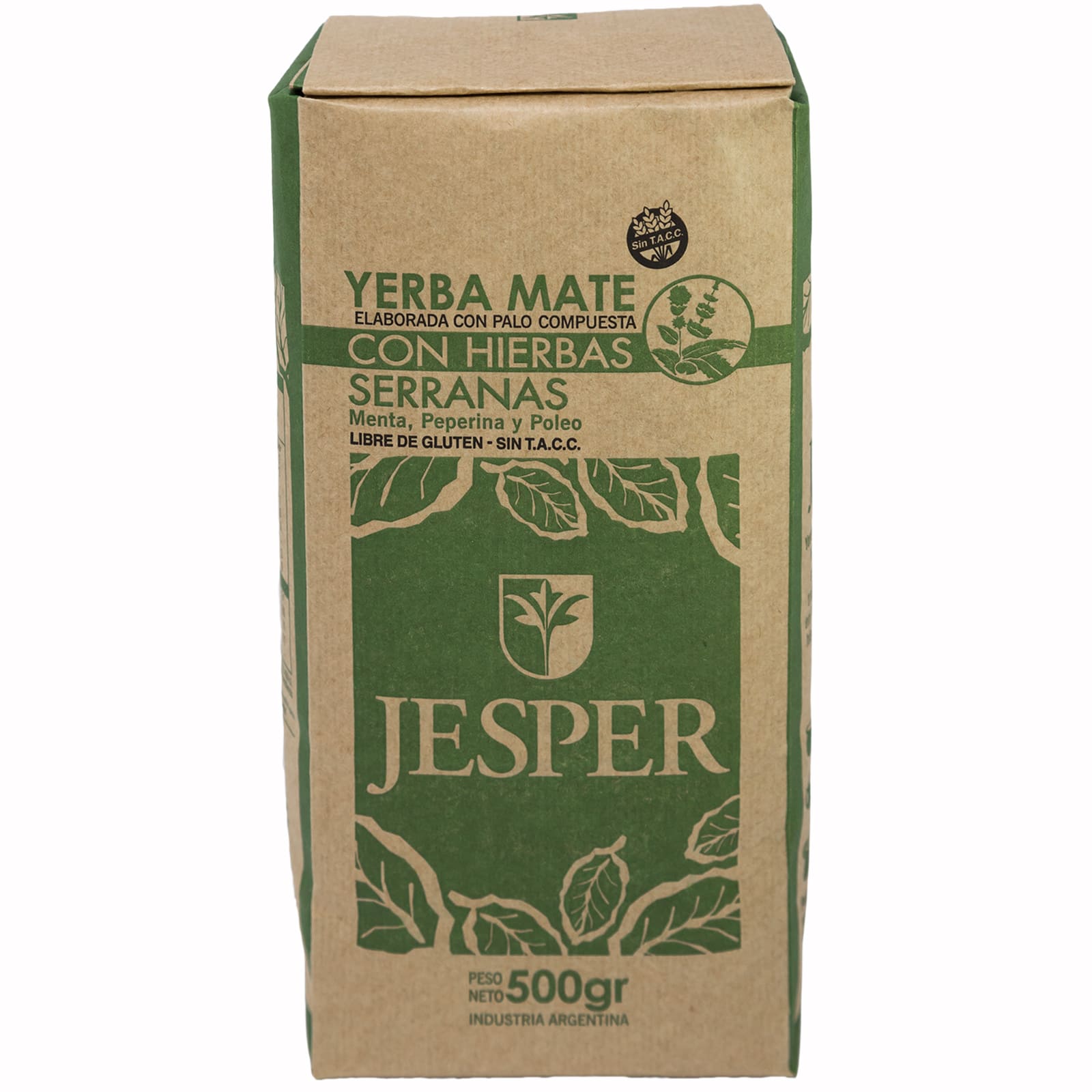 Yerba Mate Jesper With Hierbas Serranas 500g/1.1lb