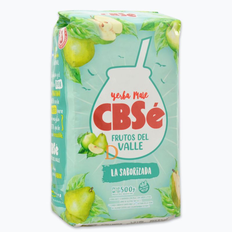 CBSÉ Yerba Mate Frutos del Valle 500g/1.1lb