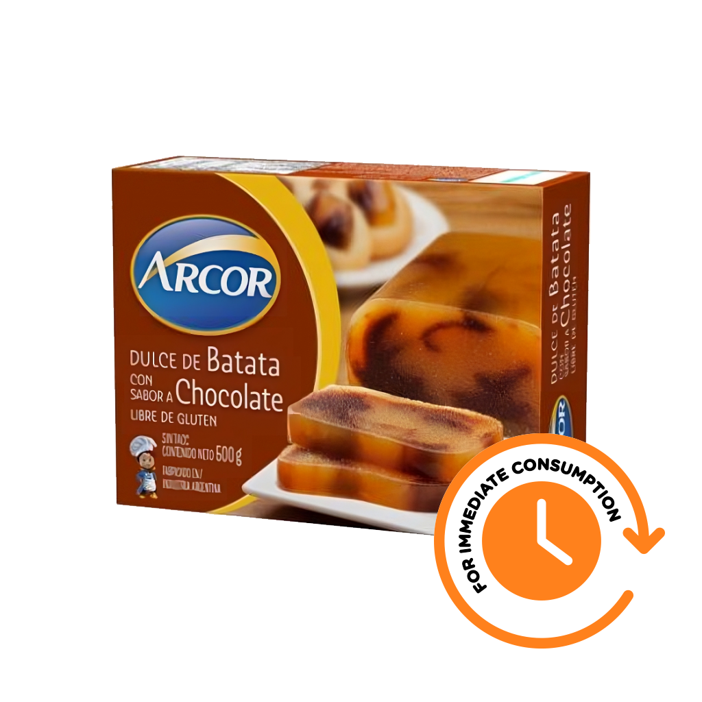 SALE Dulce de Batata con Chocolate "Arcor" 500g / 1.1L