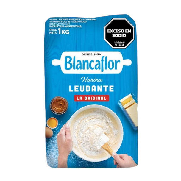 SALE Blancaflor Harina Leudante Self-Rising Leavening Wheat Flour - 1 kg / 2.2 lb