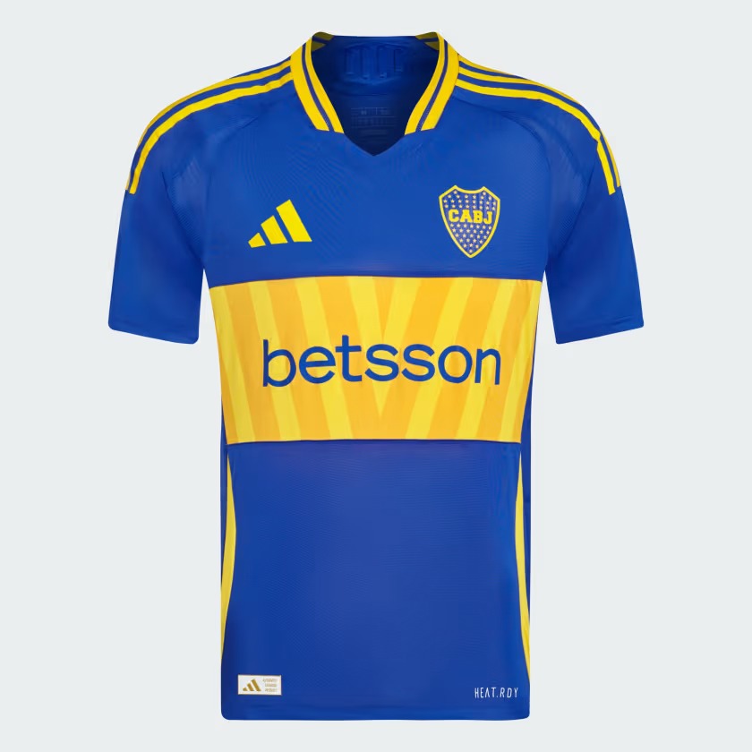 LAST SIZE XS - Adidas Boca Juniors 24/25 Authentic Home Football Shirt - Camiseta Titular Authentic Boca Juniors 24/25