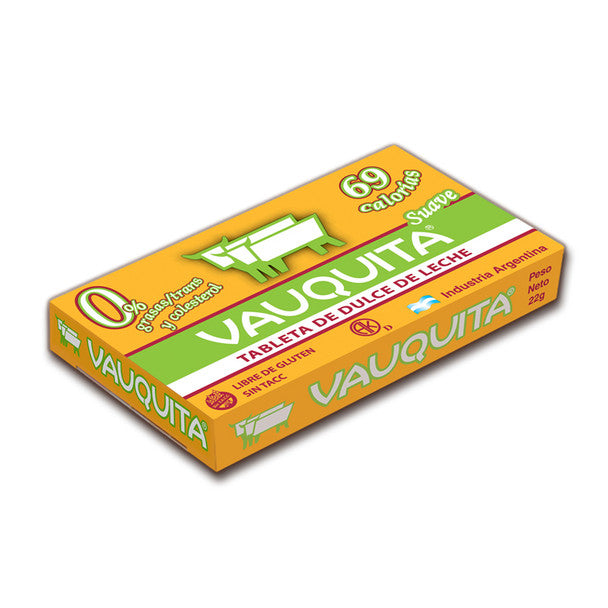 Vauquita Light dulce de leche milk caramel bar – productos argentinos, tradición argentina, gluten free, kosher