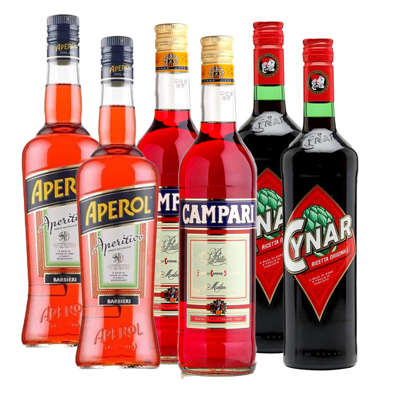 Cocktail Mix 5 - Aperol - Campari - Cynar.