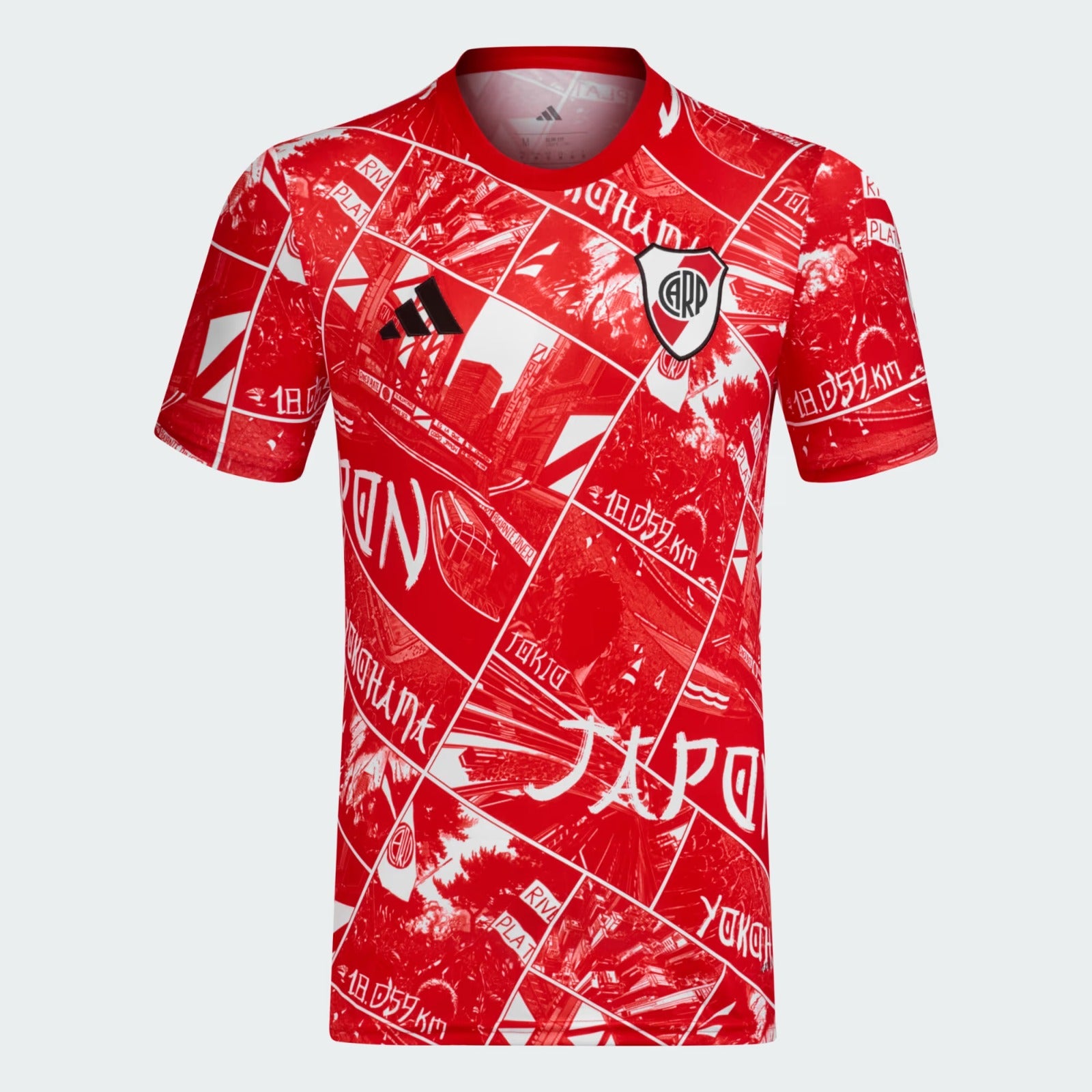 River Plate Pre Match Jersey 25/26 by Adidas