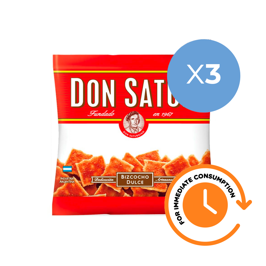 SALE Don Satur Classic Sweet Biscuits x3