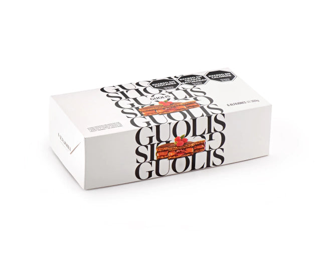 Guolis Intense White Alfajores 6 units 400 g / 14.1 oz