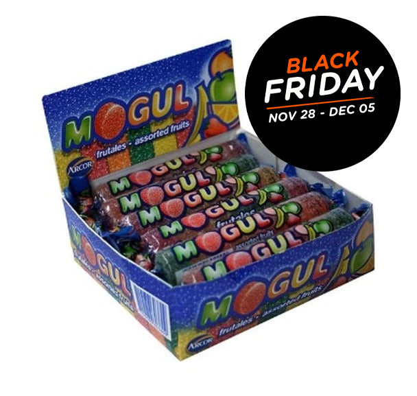 Black Friday Mogul Fruit Candies Gummies 35 g bar / 1.2 oz