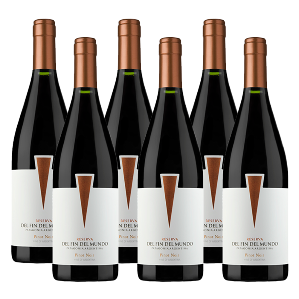 Reserva Del Fin del Mundo Pinot Noir 750ml (6 bottles)
