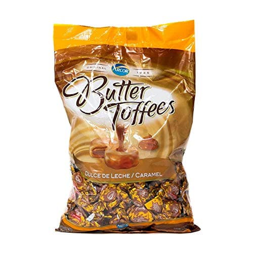 Arcor Butter Toffes Candies Caramel Flavour 822g.