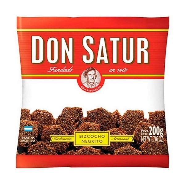Don Satur Classic Biscuits Bizcochos Negritos 200g.