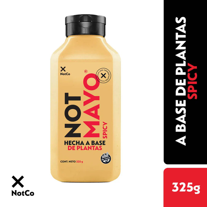 NotCo Dressing Not Mayo Spicy Mayonnaise Made from Plants, 325 g / 11.46 oz.