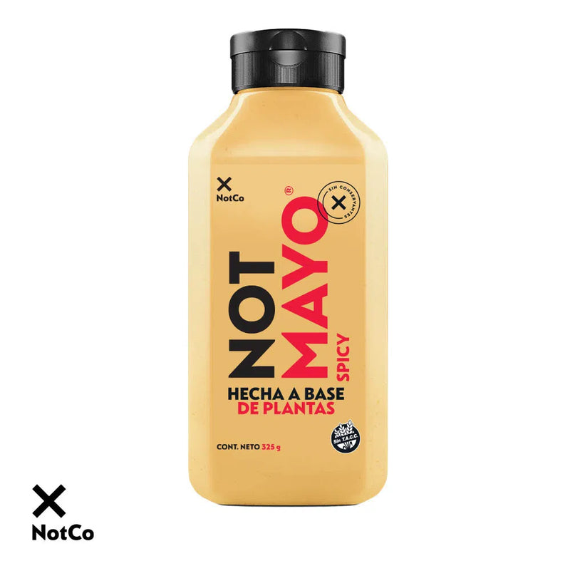 NotCo Dressing Not Mayo Spicy Mayonnaise Made from Plants, 325 g / 11.46 oz.