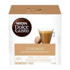 Nescafe Dolce Gusto Cortado (with Milk) x 16 caps.