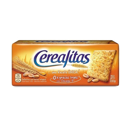Cerealitas Wholegrain Crackers Galletitas, 200 g / 7.1 oz