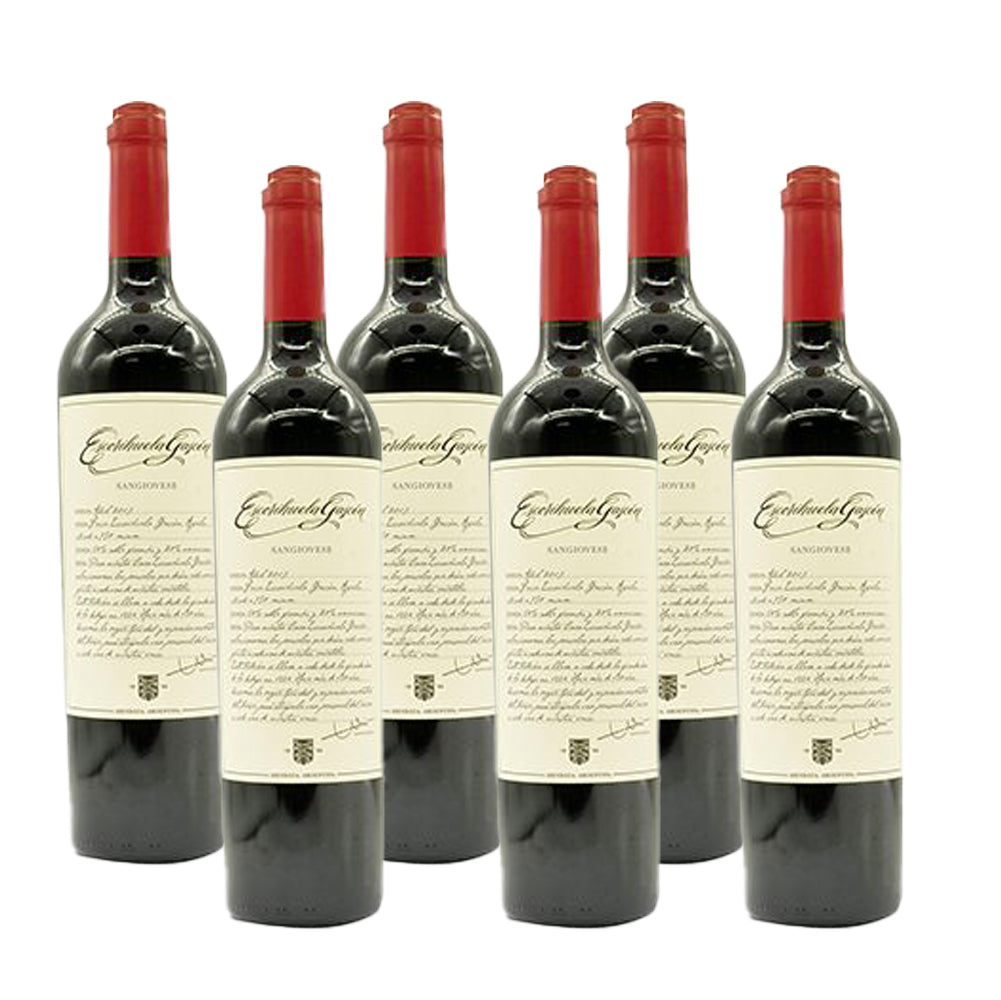 Escorihuela Gascon Sangiovese 750 ml (box of 6 bottles).