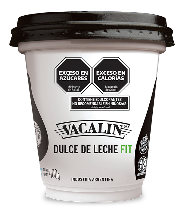 Vacalin Fit Dulce de Leche 400g / 14.11 oz | Light Reduced-Calorie Argentine Milk Caramel