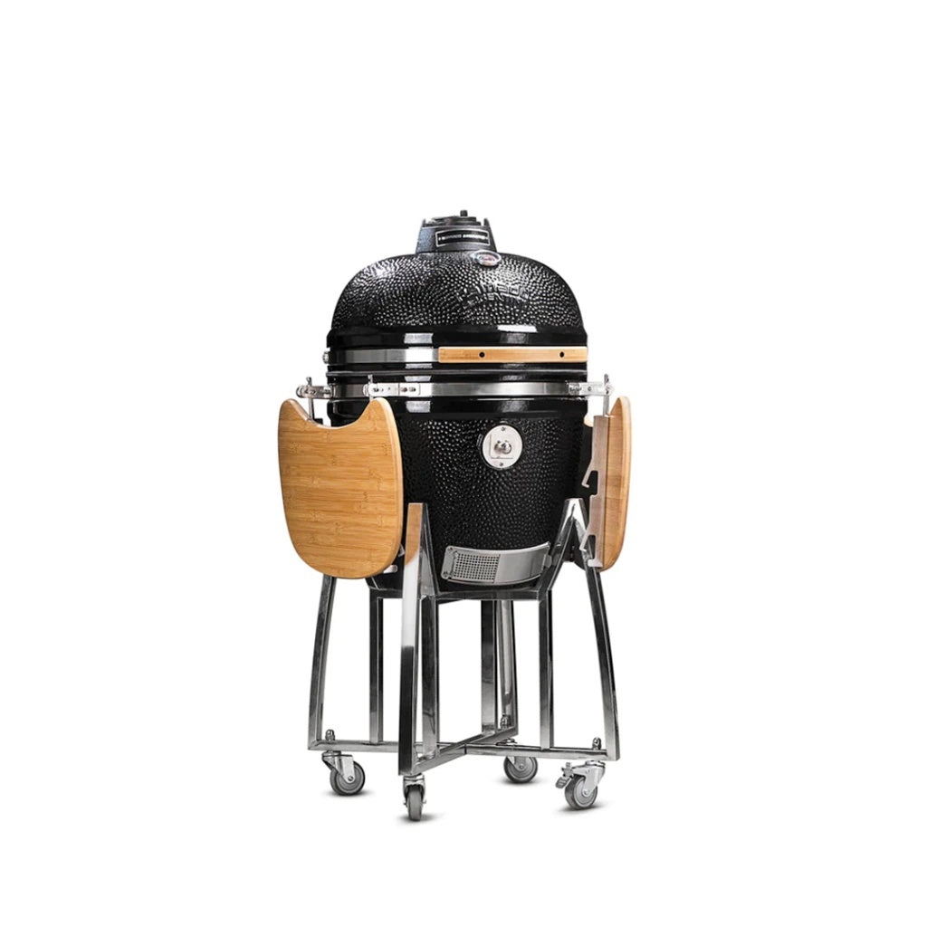 Kamado Argentino Asador Criollo 21″ Charcoal Grill & Smoker – Black