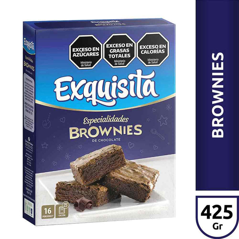 Exquisita Brownie Powder Ready To Make Classic Homemade Chocolate Brownies, 425 g / 14.99 oz