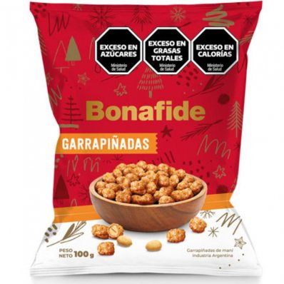 Bonafide Garrapiñada de Maní Sugar Coated Peanut 100g/0.22lb