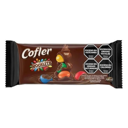 Arcor Cofler Milk Chocolate with Rocklets 140g