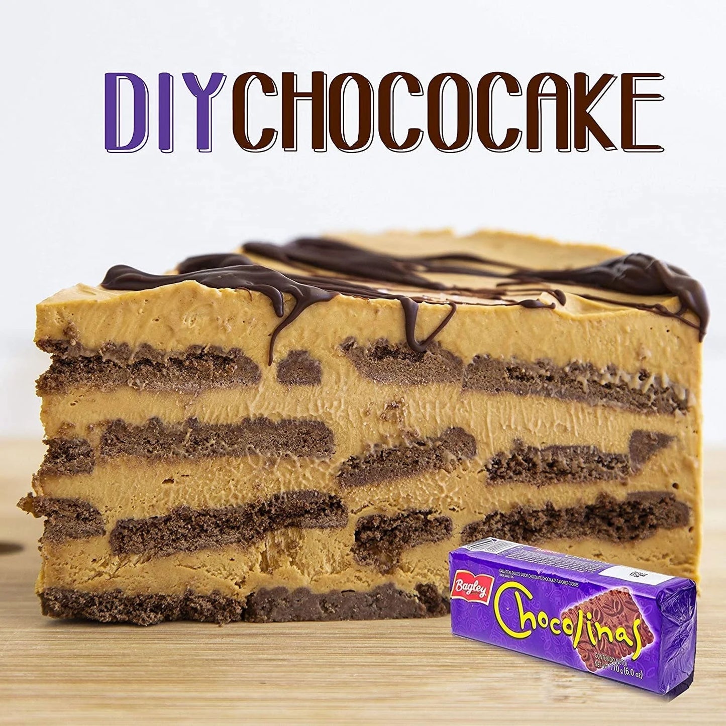 Chocolinas Chocolate Cookies Pack x3 (170g / 6.0 oz Each)