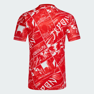 River Plate Pre Match Jersey 25/26 by Adidas