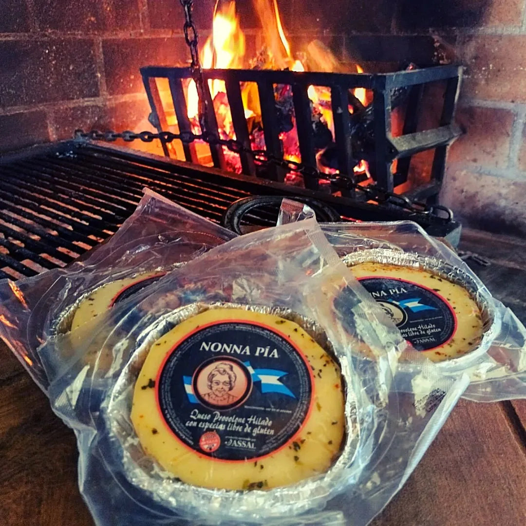 Provoleta with Aluminum Pan Nonna Pia 160gr/0.37lb (Pack of 10u.)