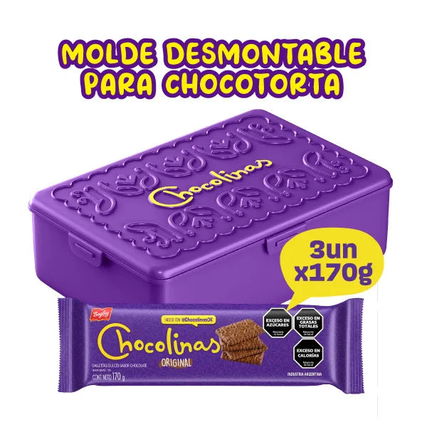 Official Chocotorta Dish by Chocolinas – Make Argentina’s Favorite Dessert Anywhere!