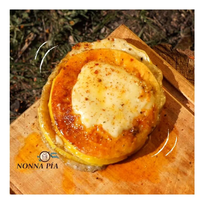 Provoleta with Aluminum Pan Nonna Pia 160gr/0.37lb (Pack of 10u.)