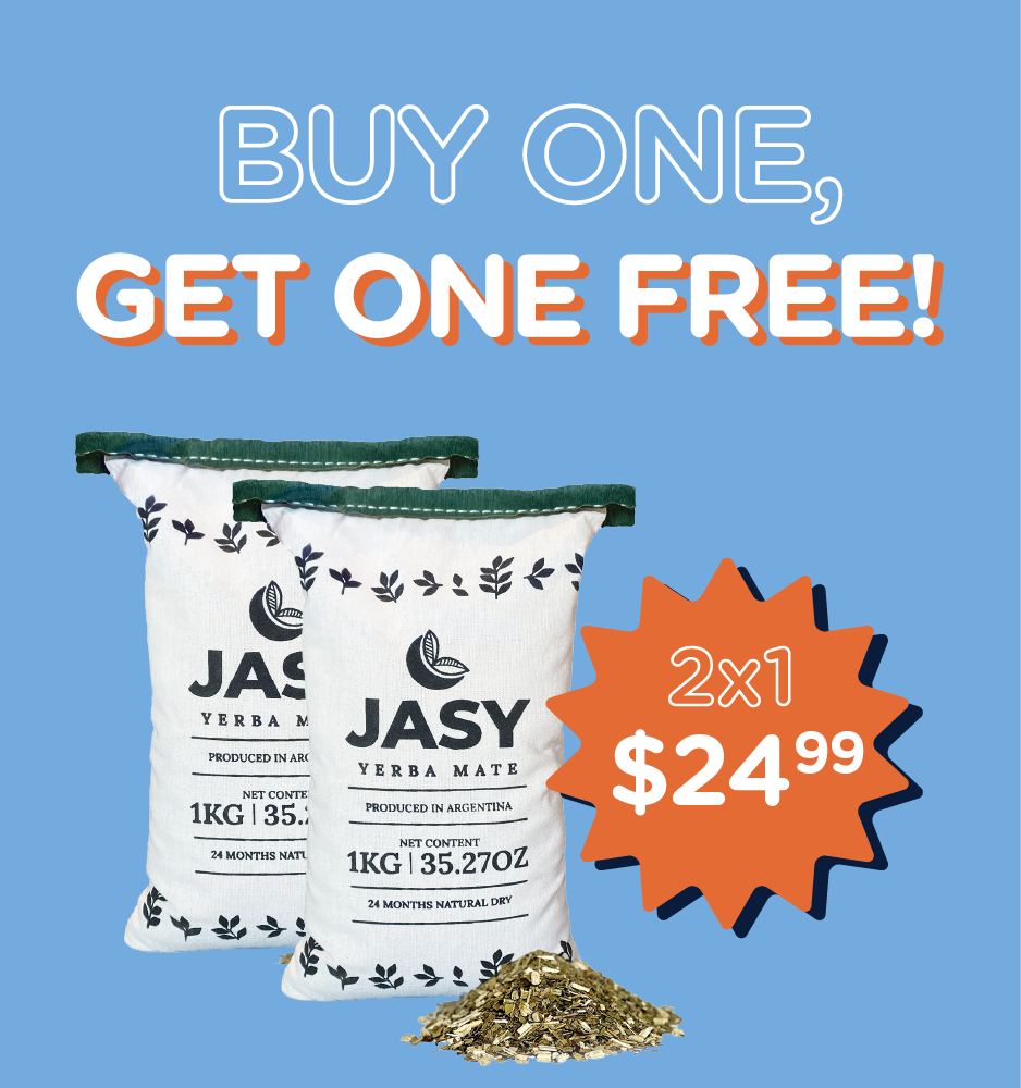 2x1 Jasy Premium Yerba Mate 1 kg / 2.2 lb