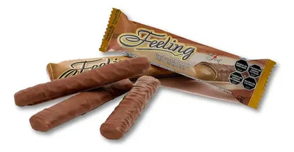 Felfort Feeling – Cereal Bar Coated in Chocolate with Marroc Filling – 30u. 600g / 1.32lb