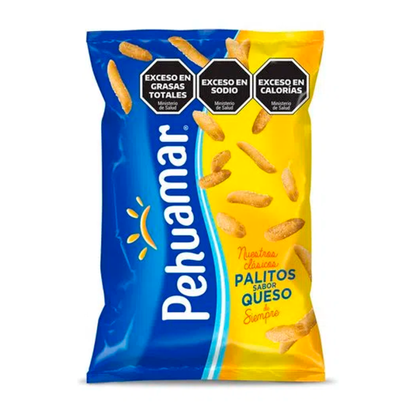 Pehuamar Cheese Flavored Salted Sticks 620 g | Argentine Snack Palitos Sabor Queso