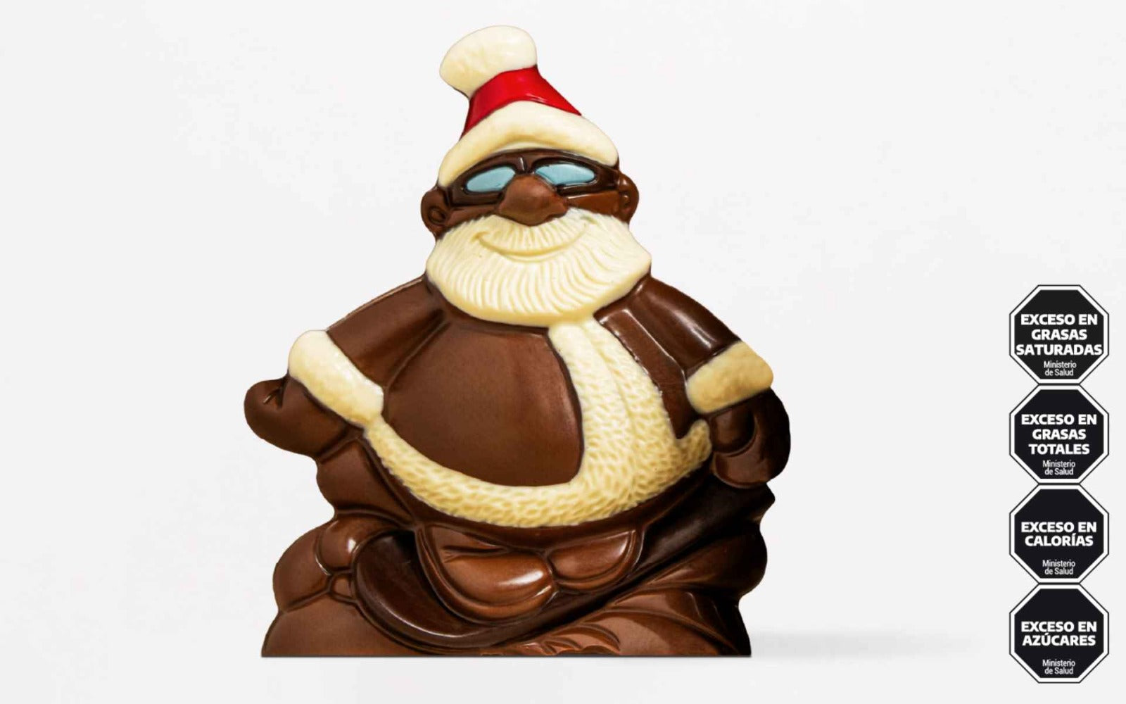 Rapanui Santa on Snowboard Chocolate (110g)