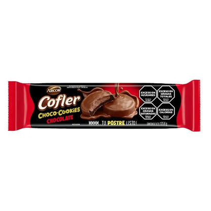 Cofler Choco Cookies – Chocolate-Coated Cookies Filled with Chocolate Cream 106g /3.9oz