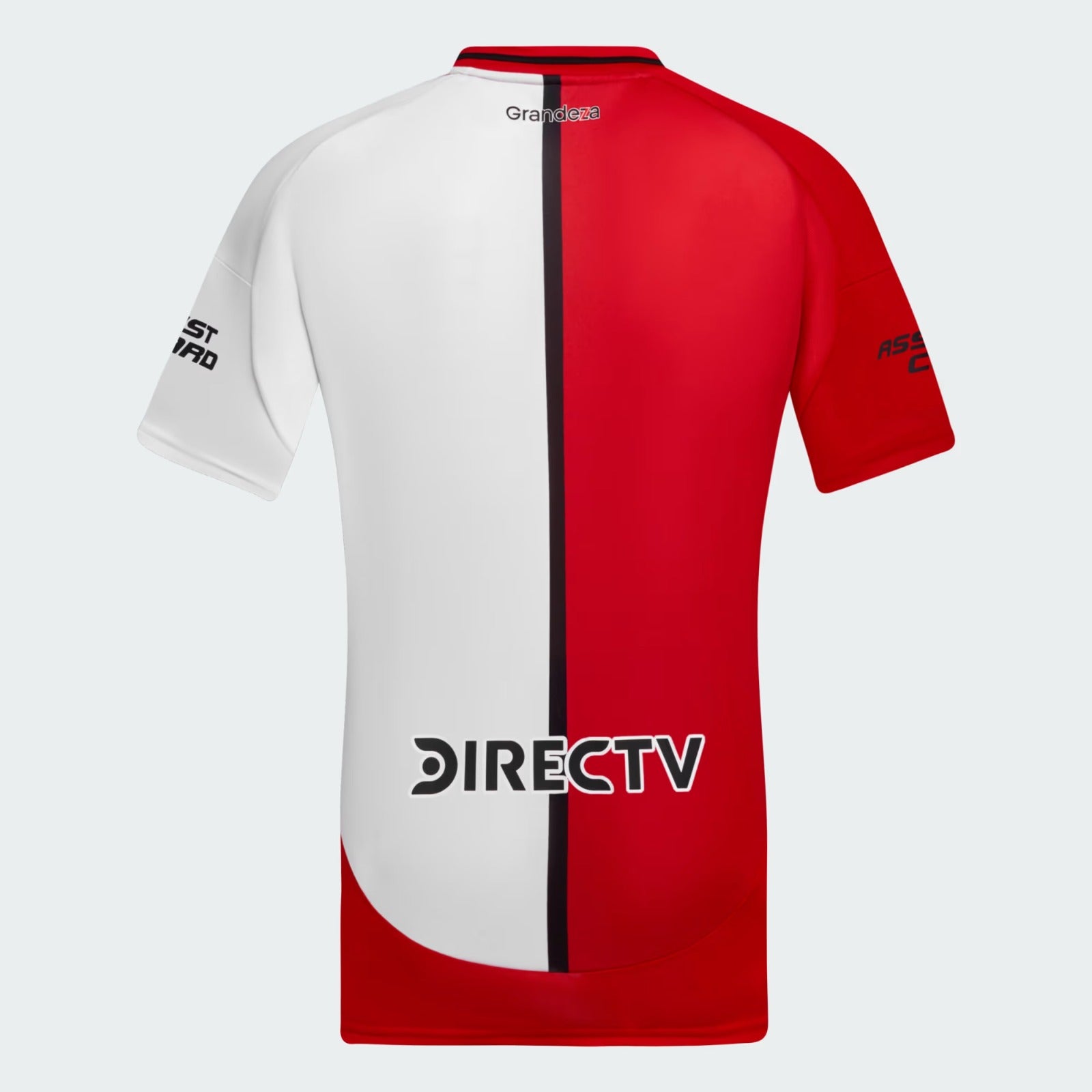 River Plate 24/25 Women’s Third Jersey – Back view featuring a balanced red and white design