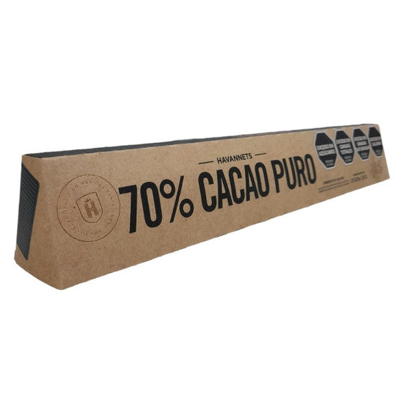 Havannet Puro Cacao 70% Dark Chocolate with Dulce de Leche by Havanna (box of 8)