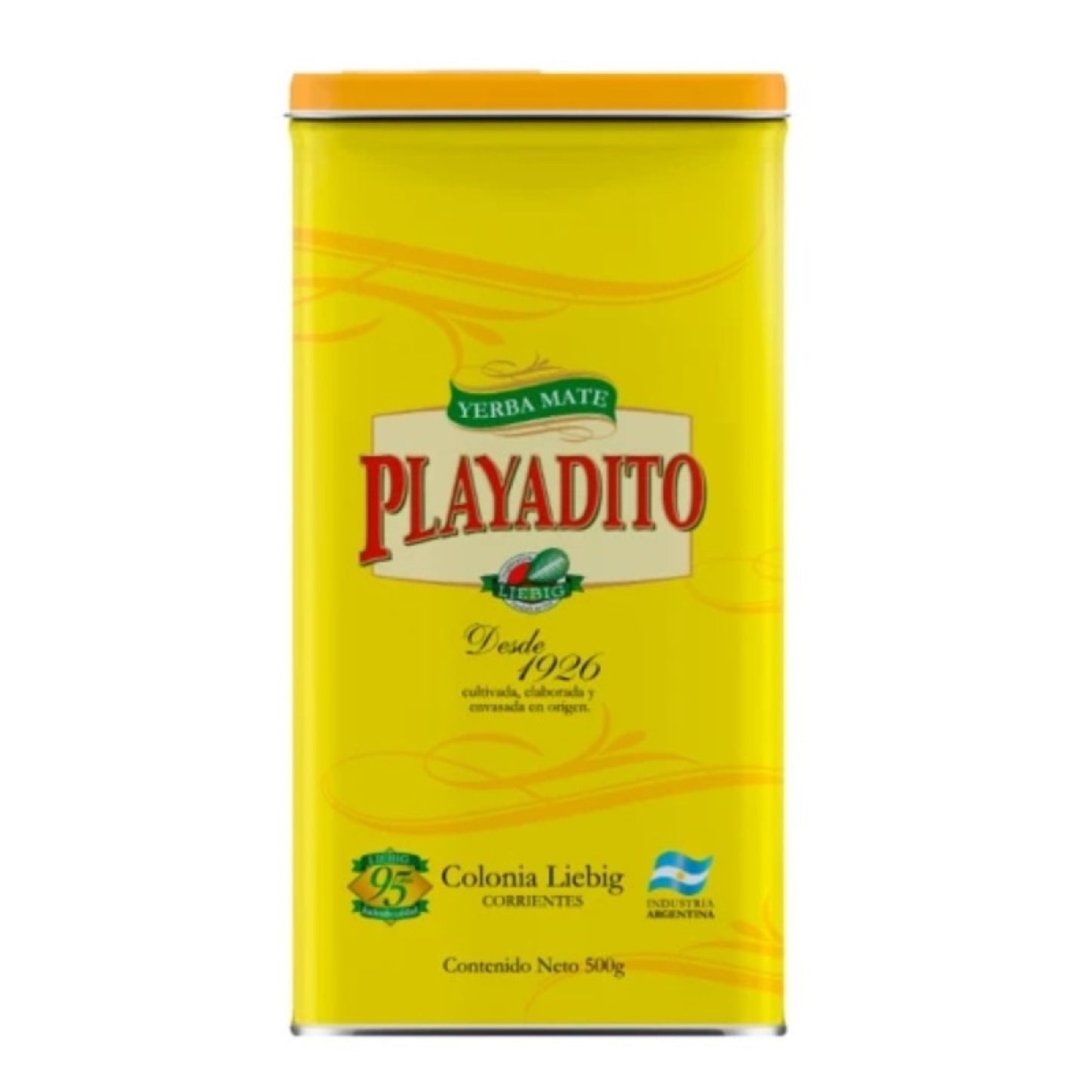 Playadito Yerba Mate Con Palo Can 500 g / 1.1 lb