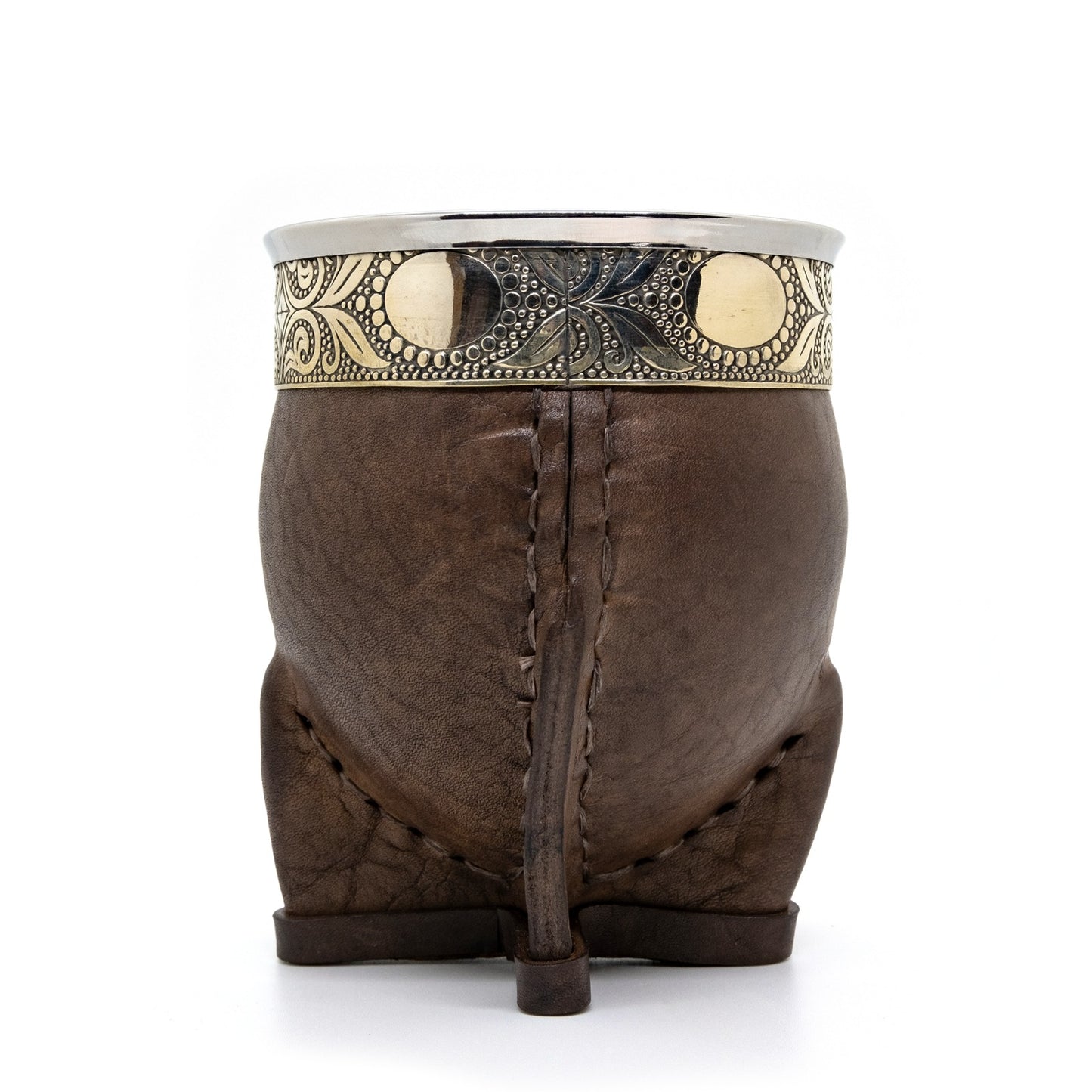 Imperial Original Brown Leather Premium Mate with Alpaca & Steel Rim