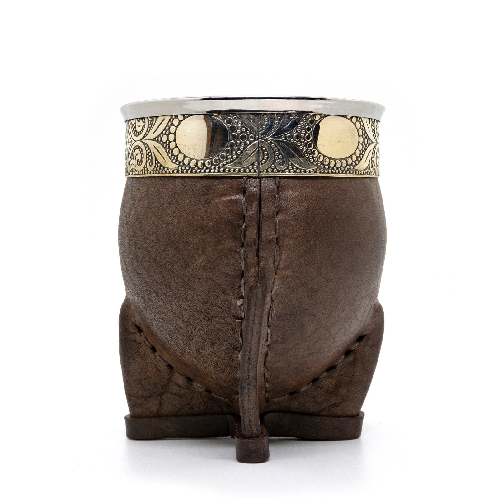Imperial Original Brown Leather Premium Mate with Alpaca & Steel Rim