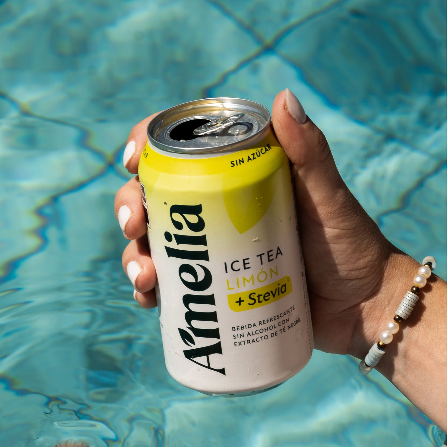 Amelia Ice Tea Lemon & Stevia | Sugar-Free Ready-to-Drink Iced Tea Six-Pack