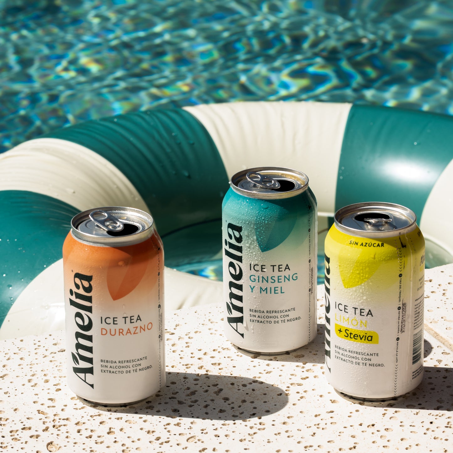 Amelia Ice Tea Ginseng & Honey | Ready-to-Drink Iced Tea Six-Pack