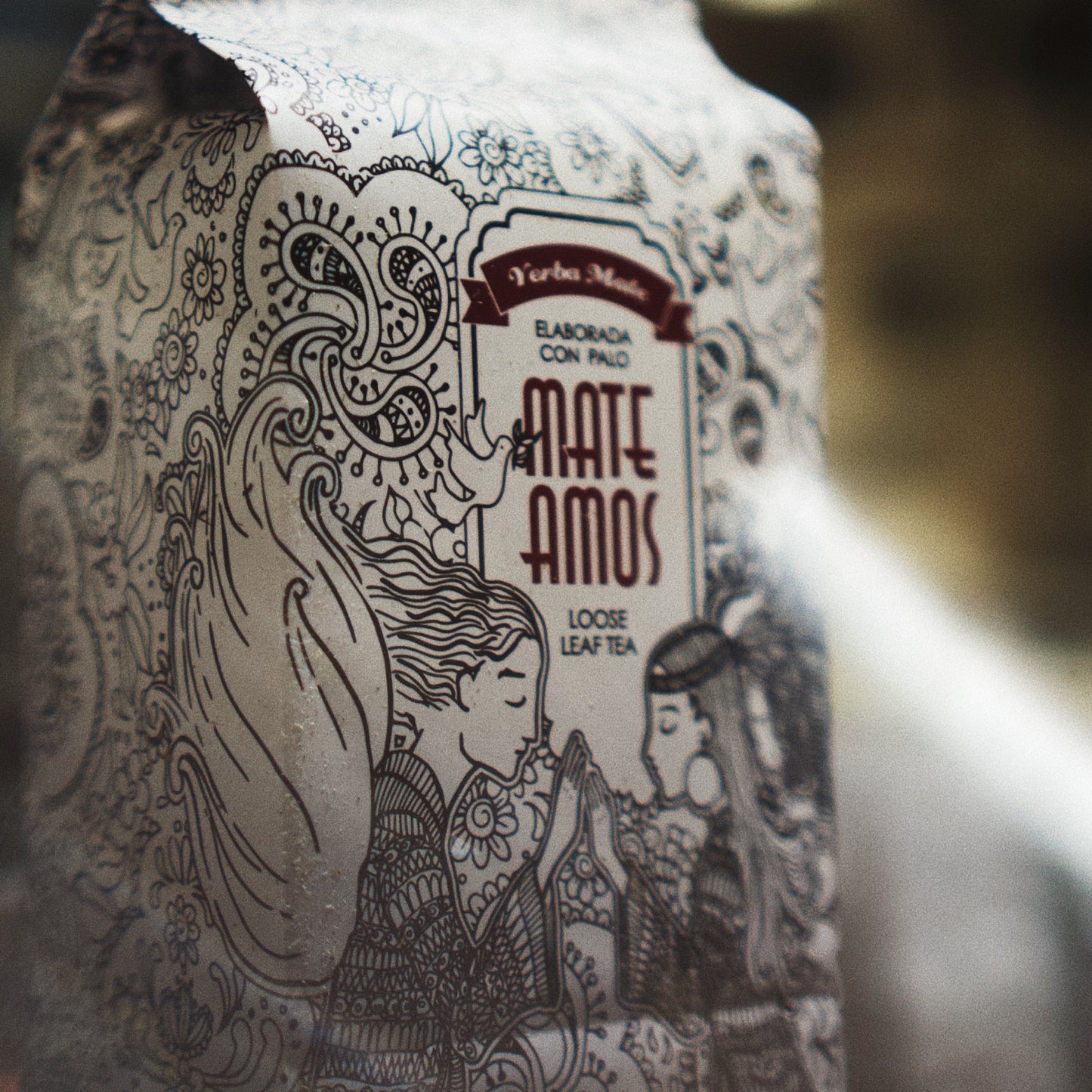 Mate Amos  - Pure Yerba Mate 500g/1.1lb