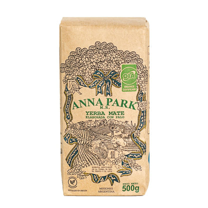 Anna Park Organic Yerba Mate 500g (1.1 lb) – Premium Argentine Mate Tea