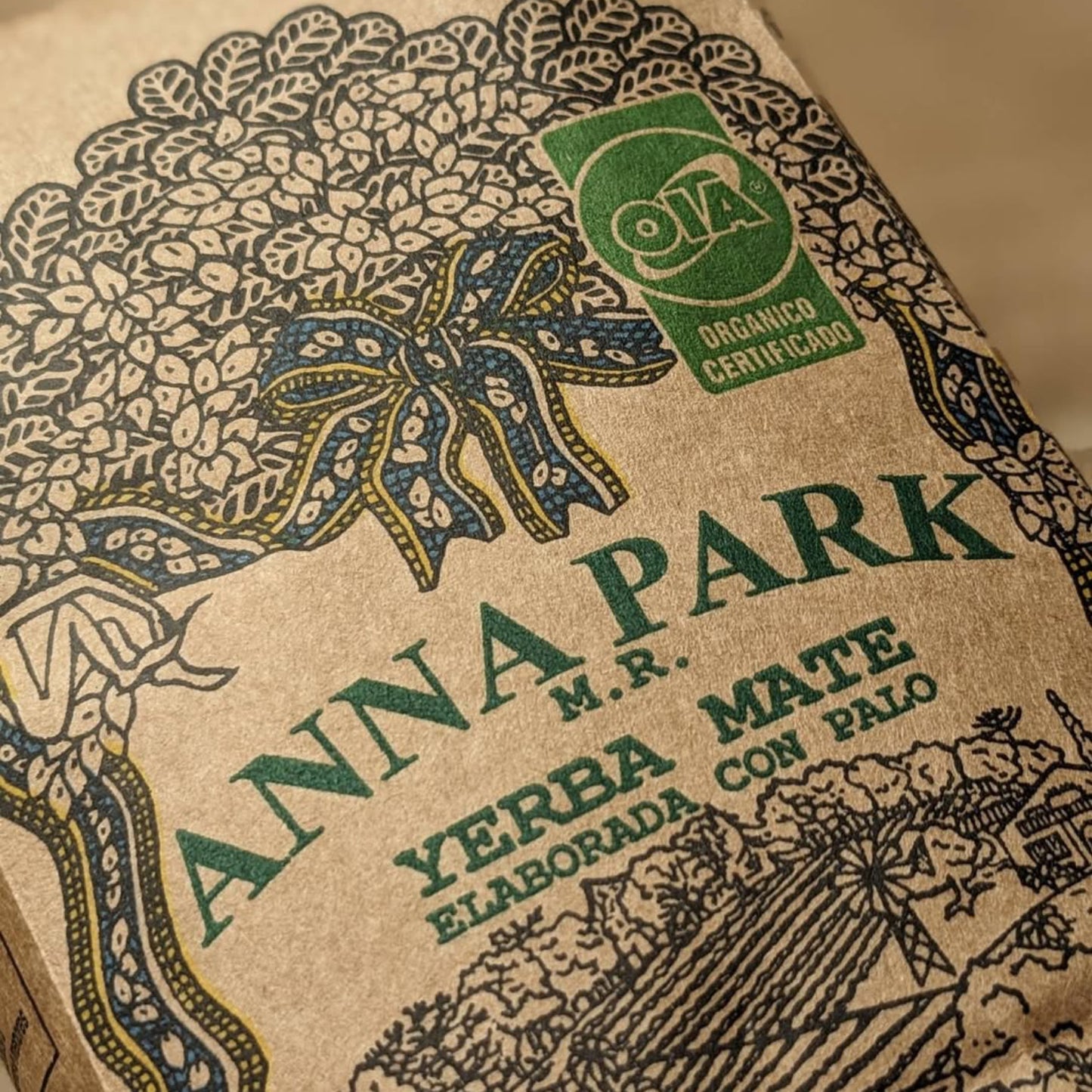 Anna Park Organic Yerba Mate 500g (1.1 lb) – Premium Argentine Mate Tea