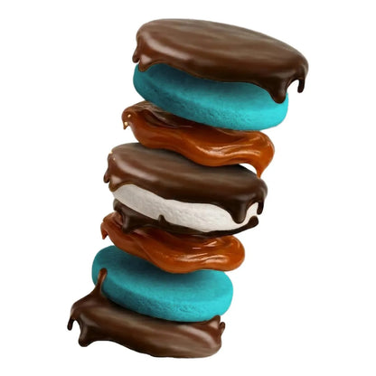 Rasta Argentrico Triple Alfajores – Dulce de Leche & Meringue – Box of 14
