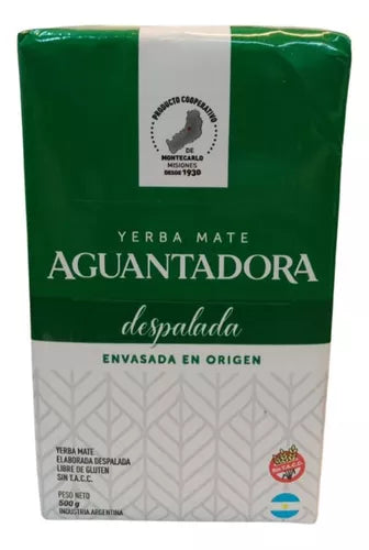 Yerba Mate Aguantadora Despalada Without Stems 500g/1.1lb